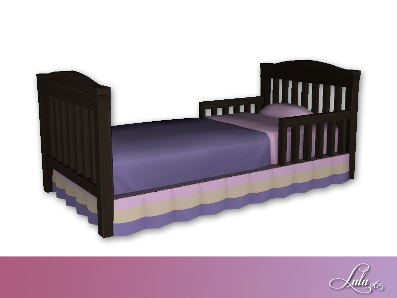 cama sencilla y dulce para niños pequeños sims 4 cc