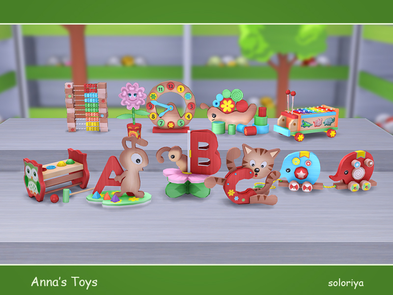 contenido personalizado de juguetes coloridos para niños pequeños