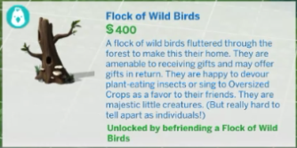 Los Sims 4: Todo lo que necesitas saber sobre las aves salvajes
