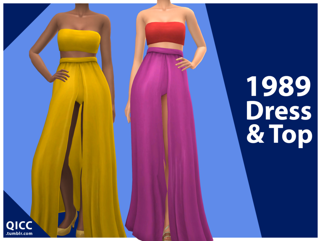 un vestido inspirado en Taylor Swift de la era de 1989