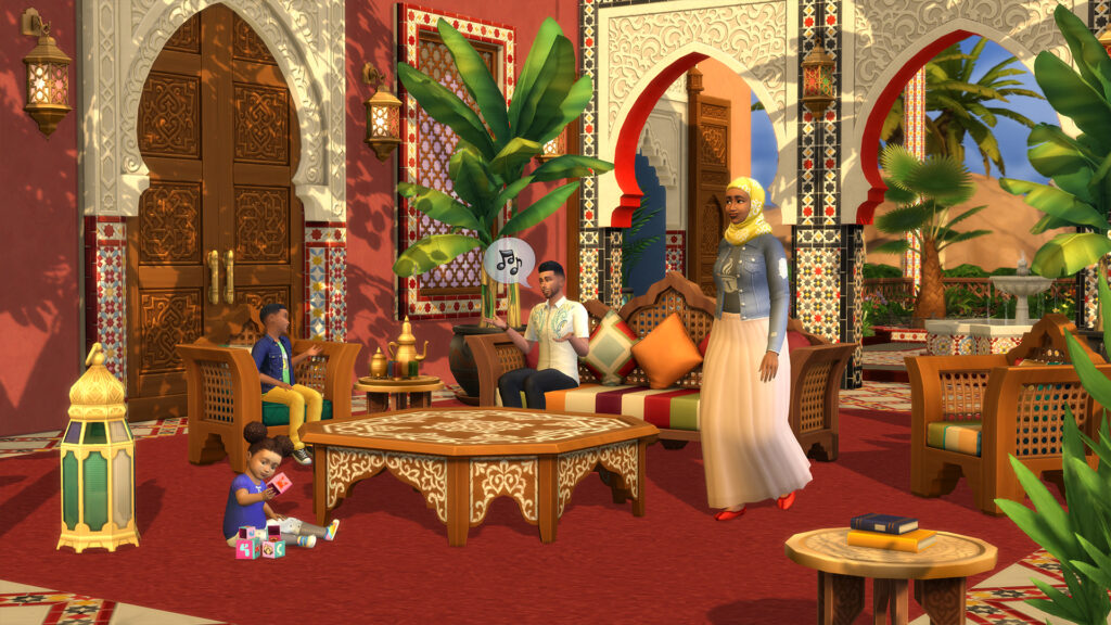 The Sims 4: Resumen del kit Oasis del patio